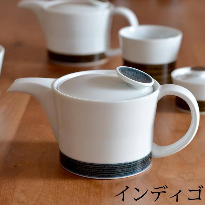 急須 おしゃれ 北欧 白 ティーポット 陶器 食洗機対応 磁器 電子レンジ