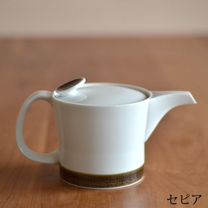 急須 おしゃれ 麻の糸 ポット 大 白山陶器 波佐見焼 ティーポット