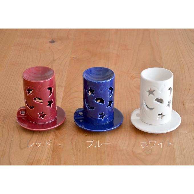 10%OFFクーポン対象 在庫限り キャンドルホルダー 陶器 アロマ