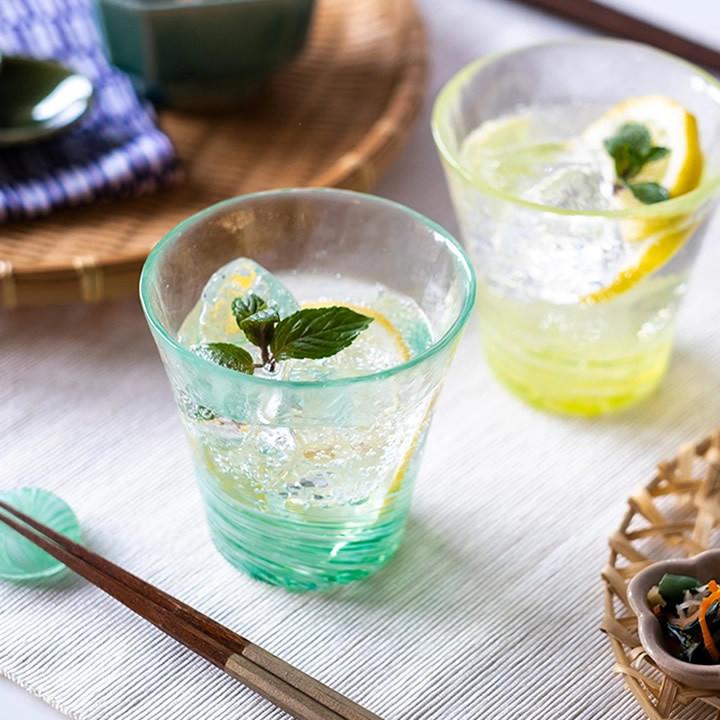 グラス おしゃれ 12色のグラス グラス タンブラー ガラス コップ 津軽びいどろ グラス フリーカップ ロックグラス 日本製 かわいい ギフト アデリア クッチーナ E4741 2450 キッチン雑貨 インテリア Cucina 通販 Yahoo ショッピング