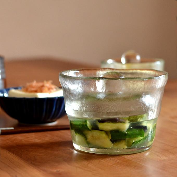 ガラス製　漬け物容器　浅漬鉢　作家物 楽天市場】漬物容器 650ml ピクレール ガラス製浅漬け容器