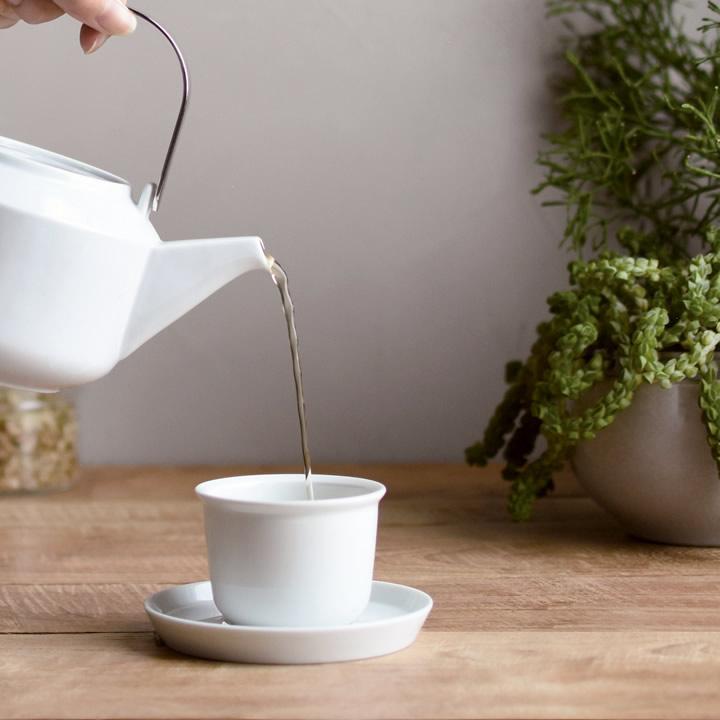 カップ ソーサー セット kinto LEAVES TO TEA LT カップ＆ソーサー
