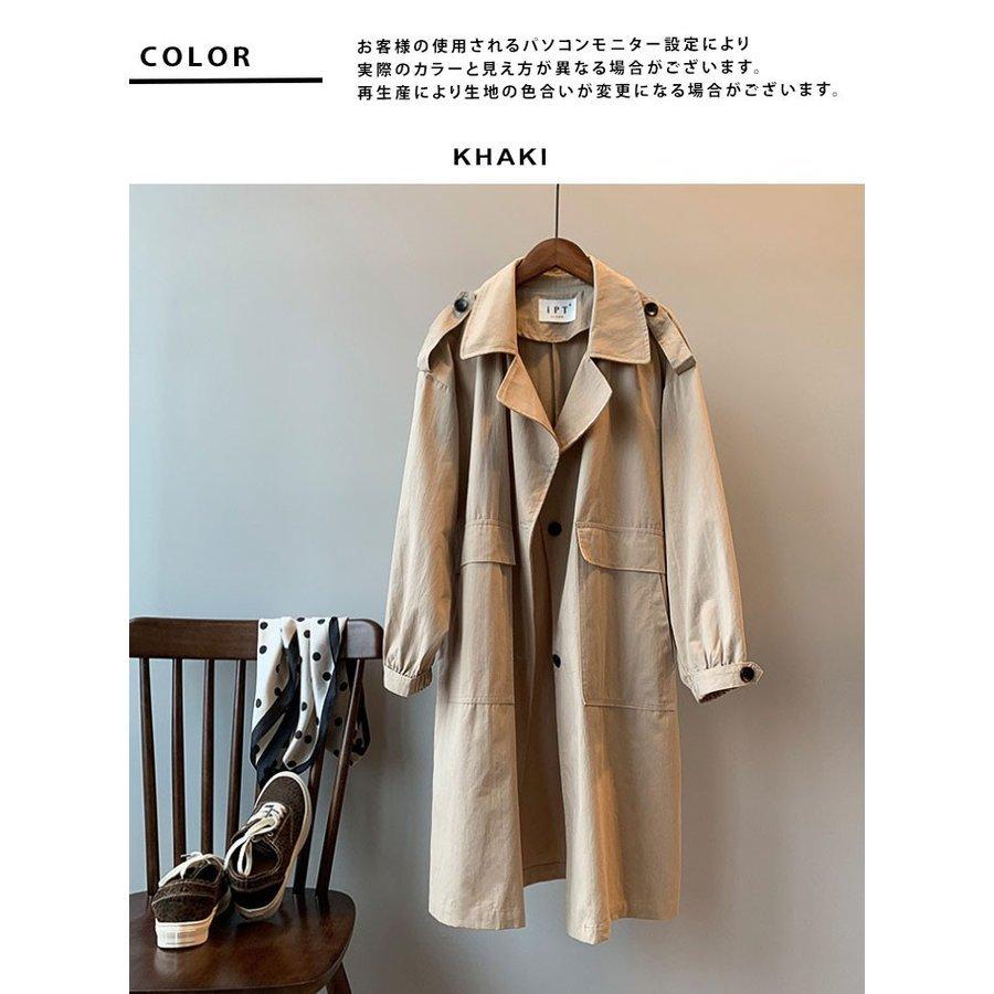 レディーストレンチコート春コートスプリングコートジャケットコートロングコートアウター春服新作 日本最大のブランド