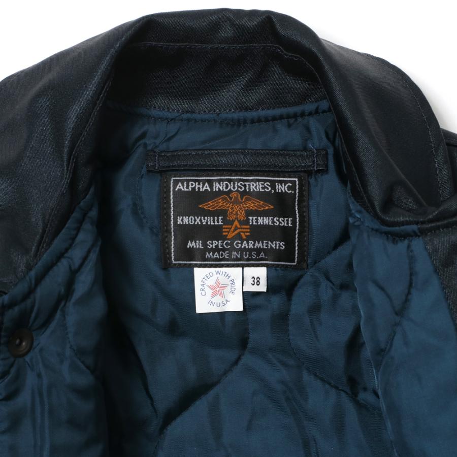 ALPHA アルファ MADE IN U.S.A MP-Tex WI-96フィールドジャケット ネイビー Lサイズ |  | 06