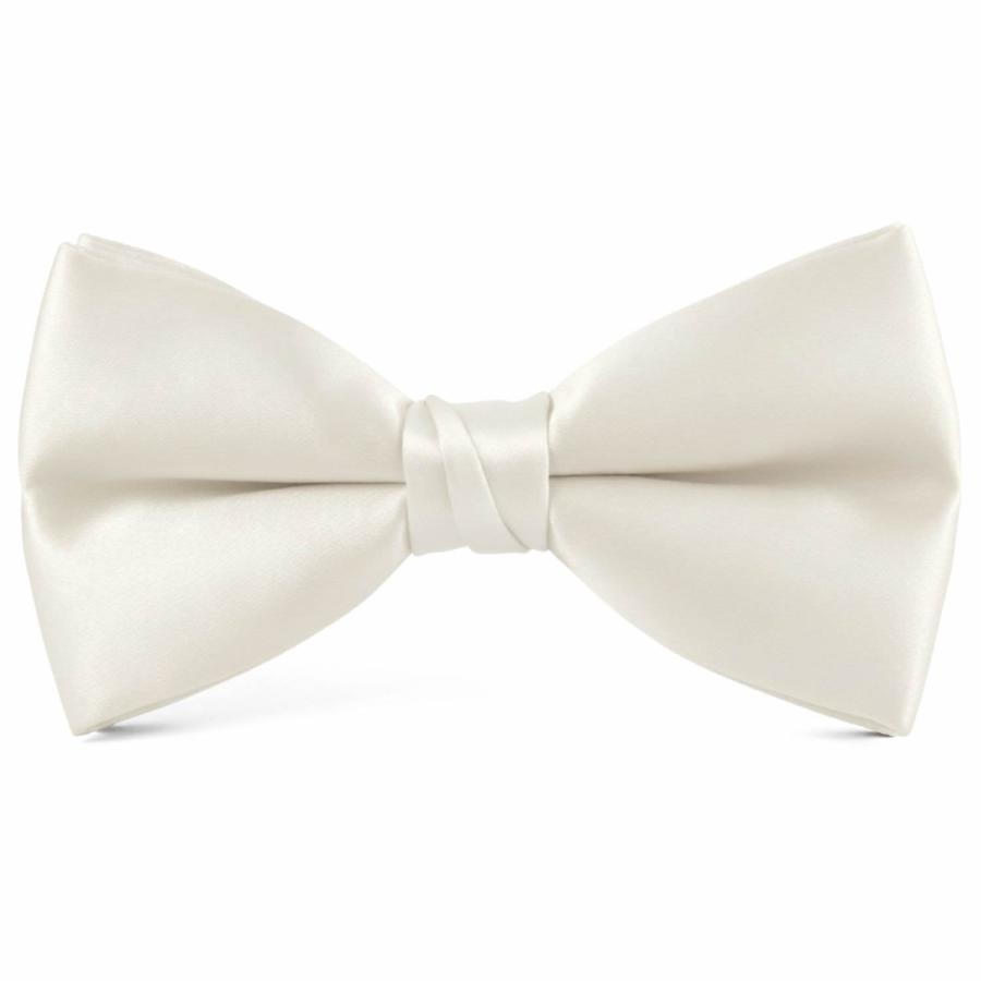 蝶ネクタイ アイボリー ボウタイ パーティー フォーマル メンズアクセサリー |  | 01