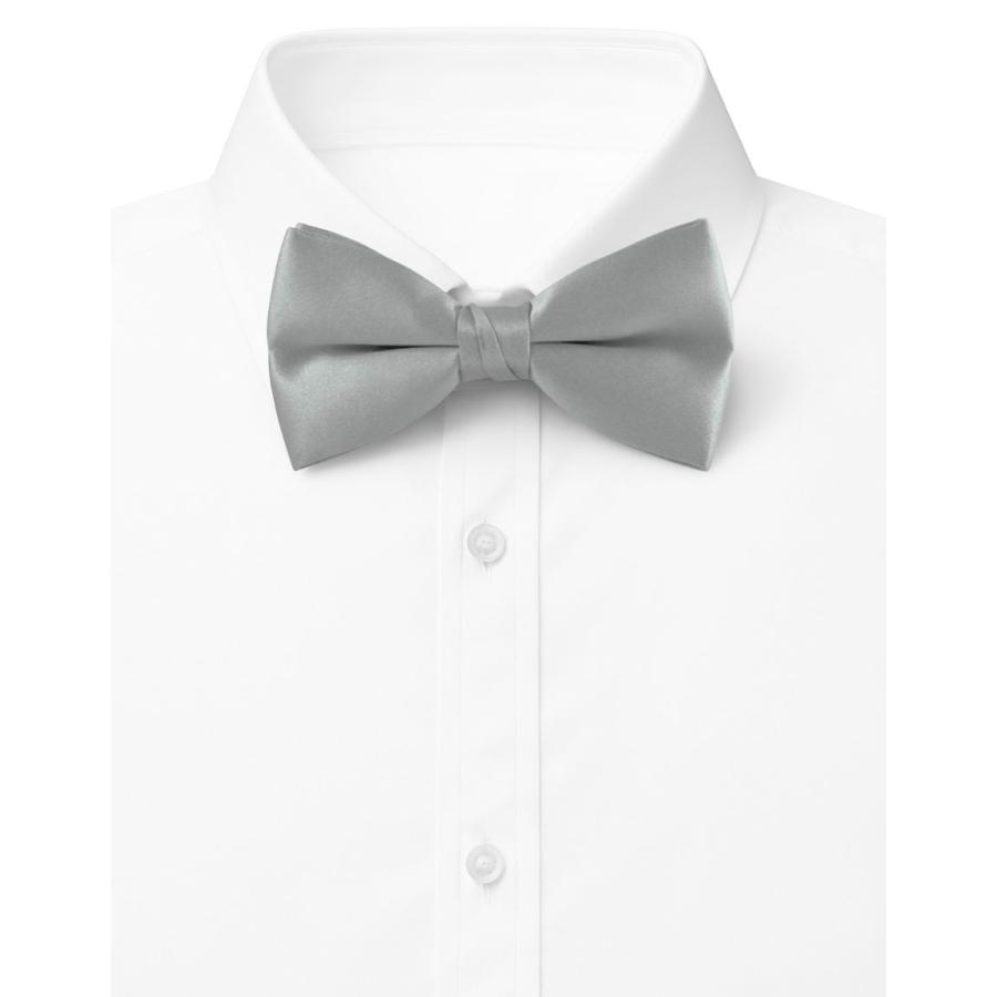 蝶ネクタイ シルバー ボウタイ パーティー フォーマル メンズアクセサリー |  | 03
