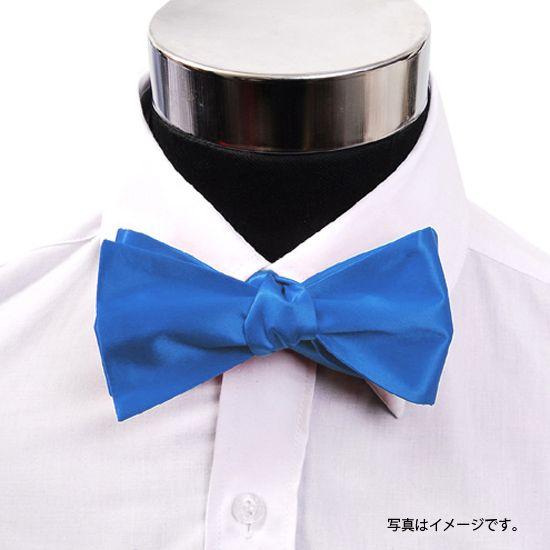 蝶ネクタイ ロイヤル ブルー 手結び ボウタイ パーティー フォーマル メンズアクセサリー |  | 02