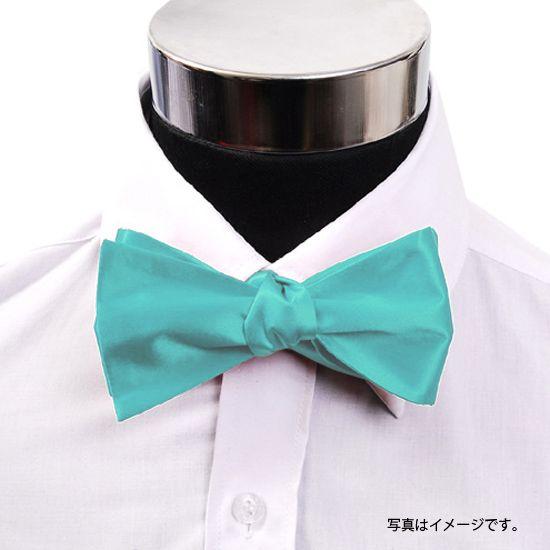 蝶ネクタイ ターコイズ 手結び ボウタイ パーティー フォーマル メンズアクセサリー |  | 02