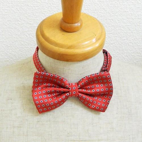 蝶ネクタイ レッド ドット ボウタイ 簡易装着 簡単 パーティー フォーマル メンズアクセサリー |  | 04