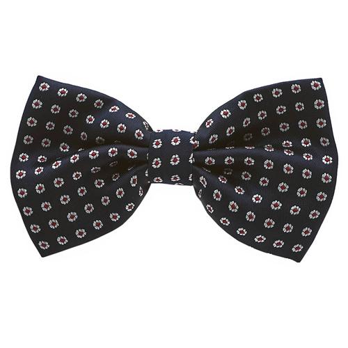 蝶ネクタイ ネイビー ドット ボウタイ 簡易装着 簡単 パーティー フォーマル メンズアクセサリー |  | 05