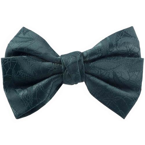 蝶ネクタイ グリーン リーフ フラワー 植物模様 ボウタイ 簡易装着 簡単 パーティー フォーマル メンズアクセサリー |  | 01