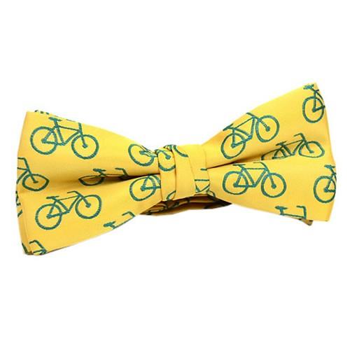 蝶ネクタイ イエロー 自転車 蝶ネクタイ ボウタイ 簡易装着 簡単 パーティー フォーマル メンズアクセサリー |  | 01