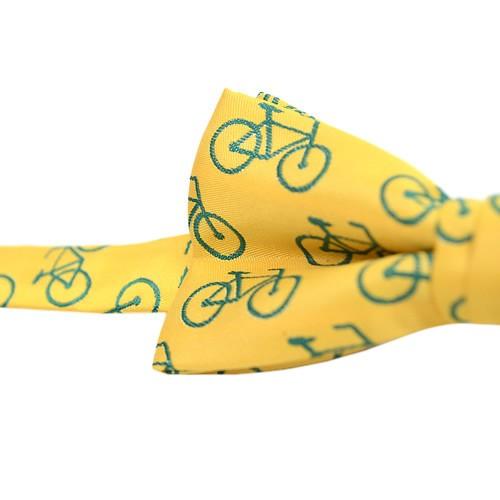 蝶ネクタイ イエロー 自転車 蝶ネクタイ ボウタイ 簡易装着 簡単 パーティー フォーマル メンズアクセサリー |  | 03