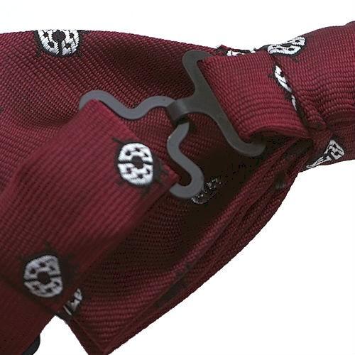 蝶ネクタイ バーガンディ てんとう虫 ボウタイ 簡易装着 簡単 パーティー フォーマル メンズアクセサリー |  | 04