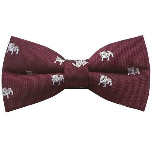 蝶ネクタイ バーガンディ ブルドッグ 犬 ボウタイ 簡易装着 簡単 パーティー フォーマル メンズアクセサリー |  | 01