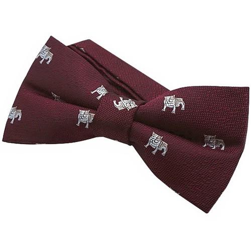 蝶ネクタイ バーガンディ ブルドッグ 犬 ボウタイ 簡易装着 簡単 パーティー フォーマル メンズアクセサリー |  | 03