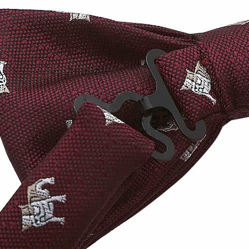 蝶ネクタイ バーガンディ ブルドッグ 犬 ボウタイ 簡易装着 簡単 パーティー フォーマル メンズアクセサリー |  | 04