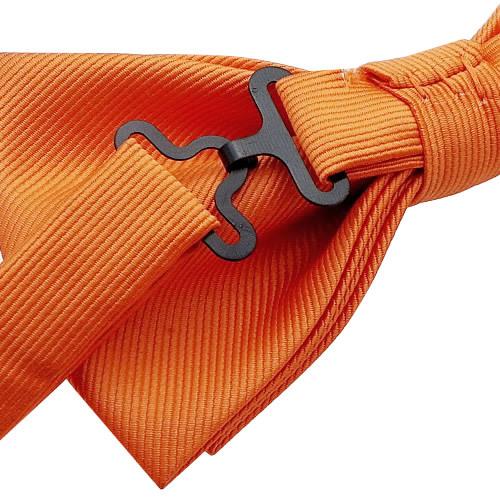 蝶ネクタイ オレンジ レイヤー ボウタイ 簡易装着 簡単 パーティー フォーマル メンズアクセサリー |  | 03