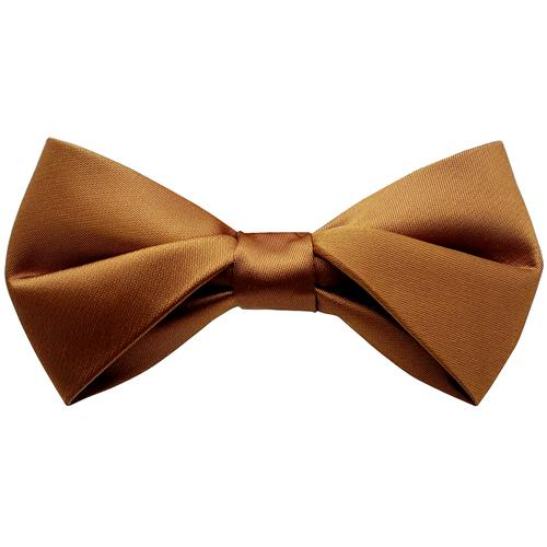 蝶ネクタイ オレンジブラウン 無地 変形 プランプ ボウタイ 簡易装着 簡単 パーティー フォーマル メンズアクセサリー |  | 04