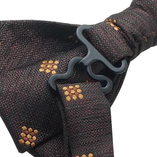 蝶ネクタイ ブラウン スクエアドット ダブルノット 変形 ボウタイ 簡易装着 簡単 パーティー フォーマル メンズアクセサリー |  | 04