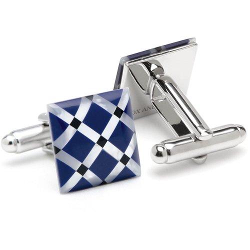 カフス カフスボタン マザーオブパール 白蝶貝 アーガイル カフリンクス Ox & Bull Trading Co |  | 02