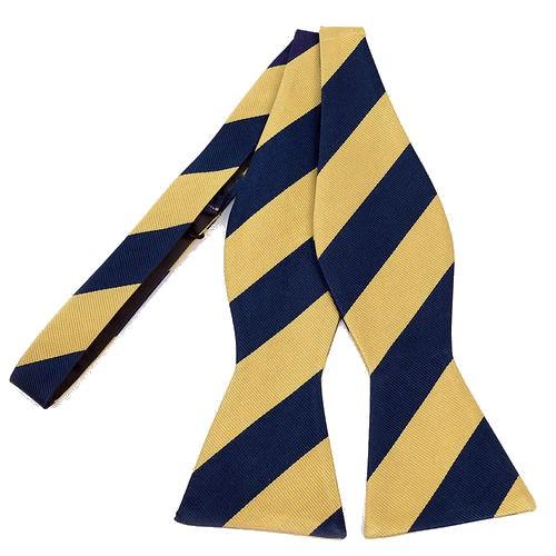 蝶ネクタイ  ゴールド＆ネイビー ボウタイ パーティー フォーマル メンズアクセサリー |  | 02