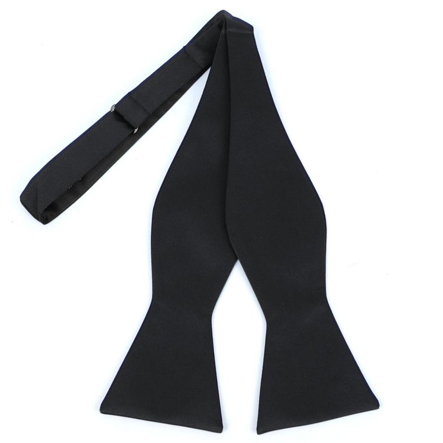 蝶ネクタイ 無地 ブラック ボウタイ パーティー フォーマル メンズアクセサリー |  | 01