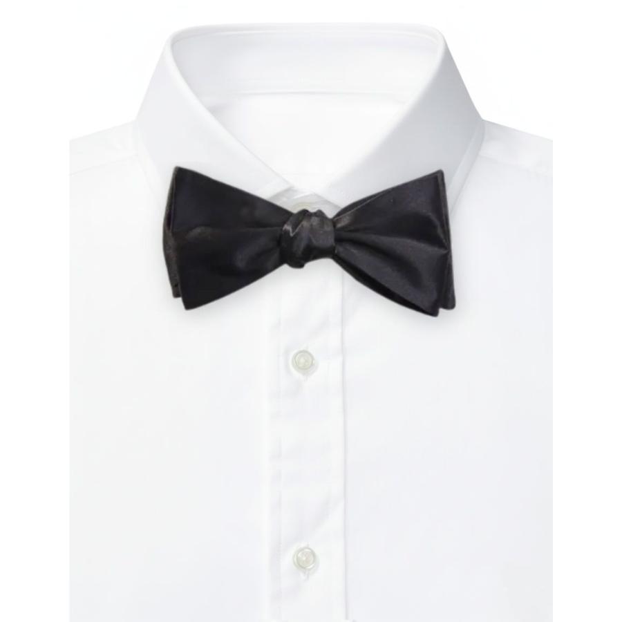 蝶ネクタイ 無地 ブラック ボウタイ パーティー フォーマル メンズアクセサリー |  | 02