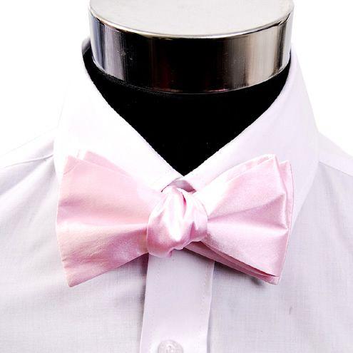 蝶ネクタイ 無地 ピンク ボウタイ パーティー フォーマル メンズアクセサリー |  | 01