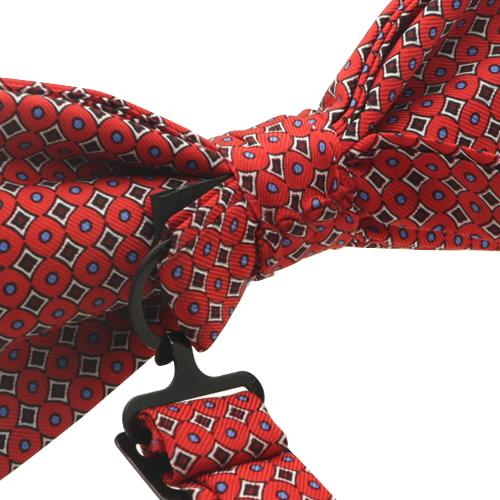 蝶ネクタイ レッド スクエア ドット ボウタイ パーティー フォーマル メンズアクセサリー |  | 04