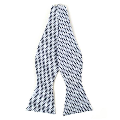 蝶ネクタイ スカイブルー ジオメトリック ボウタイ パーティー フォーマル メンズアクセサリー |  | 01