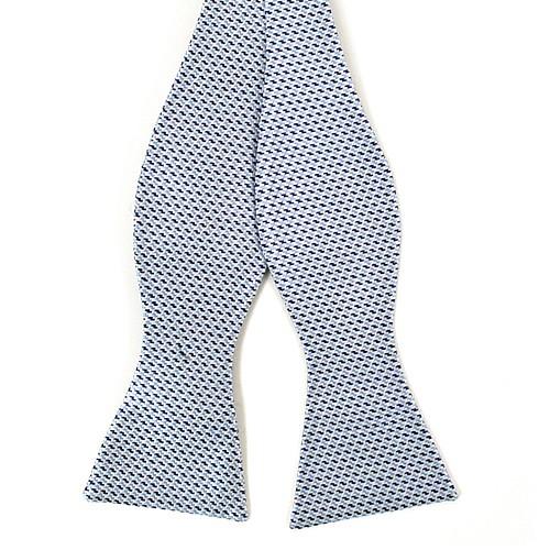 蝶ネクタイ スカイブルー ジオメトリック ボウタイ パーティー フォーマル メンズアクセサリー |  | 02