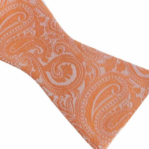 蝶ネクタイ オレンジ ペイズリー ボウタイ パーティー フォーマル メンズアクセサリー |  | 02