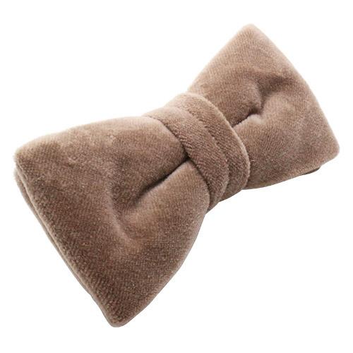 蝶ネクタイ スキンアウェア オーガニックコットン ベロア ボタニカルダイ マローブラック ボウタイ 簡易装着タイプ |  | 02