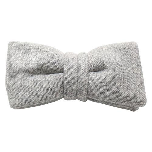 蝶ネクタイ スキンアウェア オーガニックコットン 裏毛 杢グレー ボウタイ 簡易装着タイプ |  | 01