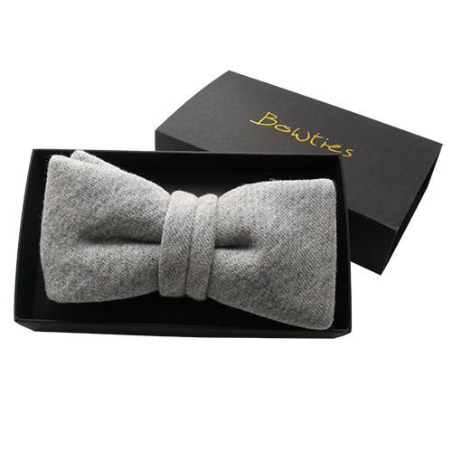 蝶ネクタイ スキンアウェア オーガニックコットン 裏毛 杢グレー ボウタイ 簡易装着タイプ |  | 05