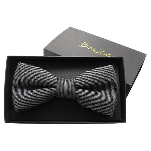 蝶ネクタイ スキンアウェア オーガニックコットン デニム ブラック ボウタイ 簡易装着タイプ |  | 05