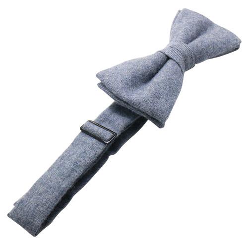 蝶ネクタイ スキンアウェア オーガニックコットン 起毛 ビエラ ネイビー ボウタイ 簡易装着タイプ |  | 04