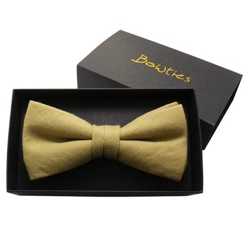 蝶ネクタイ スキンアウェア オーガニックコットン 起毛 ビエラ ボタニカルダイ ローズマリー ボウタイ 簡易装着タイプ |  | 05