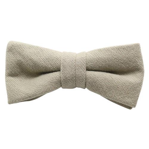 蝶ネクタイ スキンアウェア オーガニックコットン 天竺 ボタニカルダイ セージ ボウタイ 簡易装着タイプ |  | 01