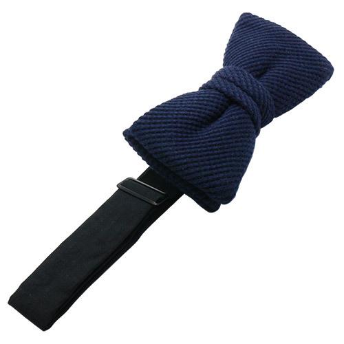 蝶ネクタイ スキンアウェア オーガニックコットン ワッフル ボタニカルダイ ログウッド ボウタイ 簡易装着タイプ |  | 04