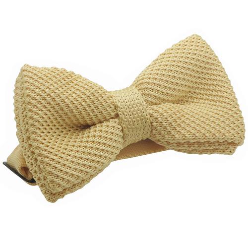 ニット 蝶ネクタイ シャンパン ボウタイ 簡易装着 簡単 パーティー フォーマル メンズアクセサリー |  | 02