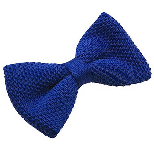ニット 蝶ネクタイ ロイヤルブルー ボウタイ 簡易装着 簡単 パーティー フォーマル メンズアクセサリー |  | 01