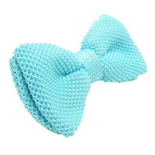ニット 蝶ネクタイ アイスブルー ボウタイ 簡易装着 簡単 パーティー フォーマル メンズアクセサリー |  | 01