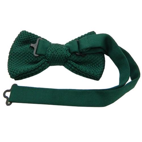 ニット 蝶ネクタイ ダークグリーン ボウタイ 簡易装着 簡単 パーティー フォーマル メンズアクセサリー |  | 03