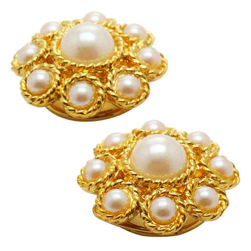 ボタンカバー パール フラワー |  | 02