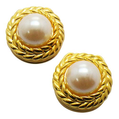 ボタンカバー パール ゴールド ロープ ボーダー |  | 01