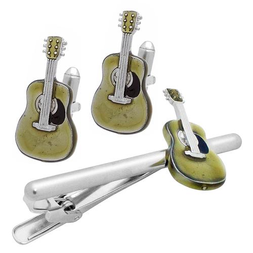 SWANK スワンク カフス ネクタイピン セット アコースティック ギター カフスボタン カフリンクス タイバー タイクリップ |  | 05