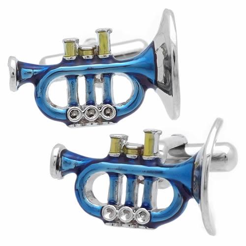カフス カフスボタン SWANK スワンク トランペット ブルー カフリンクス メンズアクセサリー ニューヨーク発 ブランド |  | 03