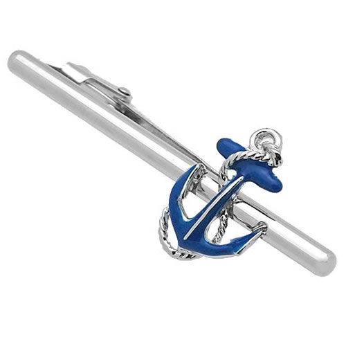 SWANK スワンク カフス ネクタイピン セット ブルー イカリ カフスボタン カフリンクス タイバー タイクリップ |  | 03